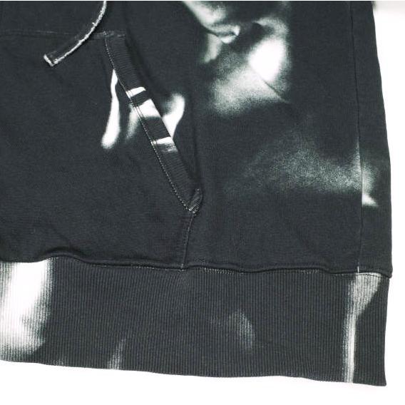 MM6 Maison Margiela 23AW メンズ ブリーチ加工 スウェットジップパーカー S52GU0210 S25603 XXL BLACK メゾンマルジェラ 定価113,300円 |  | 06
