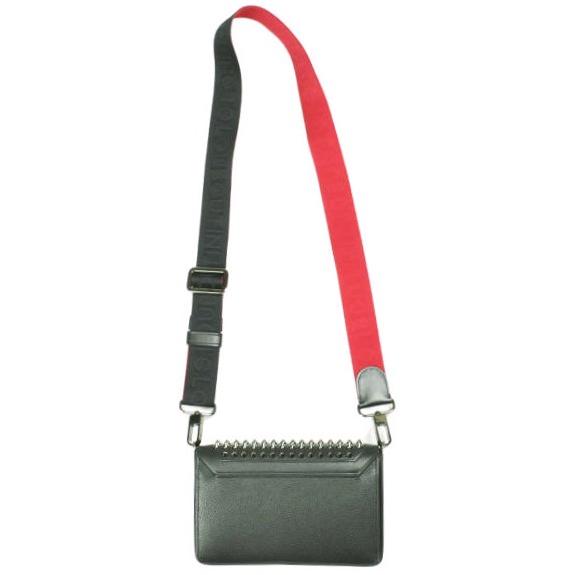 新品 Christian Louboutin クリスチャンルブタン EXPLORAFUNK WALLET エクスプローラーファンク スタッズショルダーバッグ BLACK/RED |  | 03
