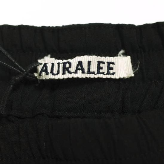 AURALEE オーラリー 24SS 日本製 HIGH COUNT WOOL POPLIN PANTS ハイ