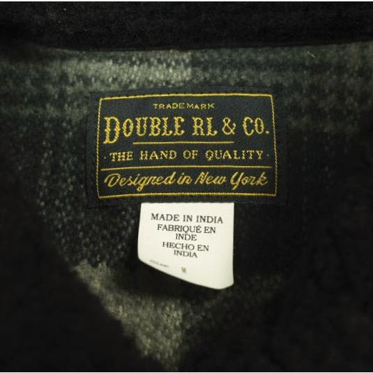 新品 RRL ダブルアールエル 26SS シアリングカラー スエードウエスタンジャケット M Black Double RL レザージャケット 定価508,200円 |  | 04