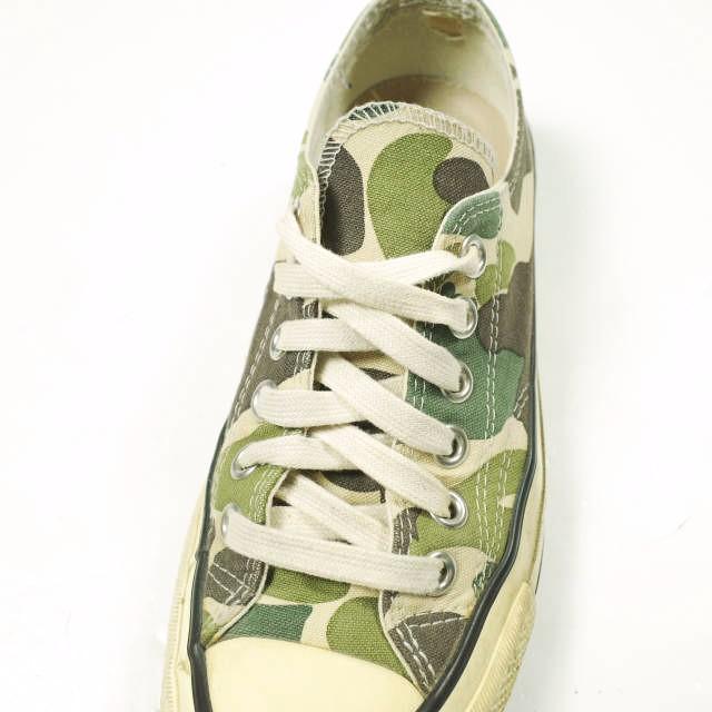 CONVERSE ADDICT コンバースアディクト CHUCK TAYLOR MATERIAL OX チャックテイラー 1CJ741 US5.5(24cm) CAMO カモフラージュ 迷彩 |  | 07