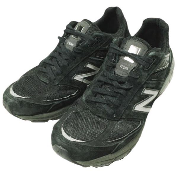 NEW BALANCE ニューバランス アメリカ製 M990BK5 US11D(29cm) BLACK/SILVER MADE IN USA 990V5 スニーカー シューズ g26640 | 