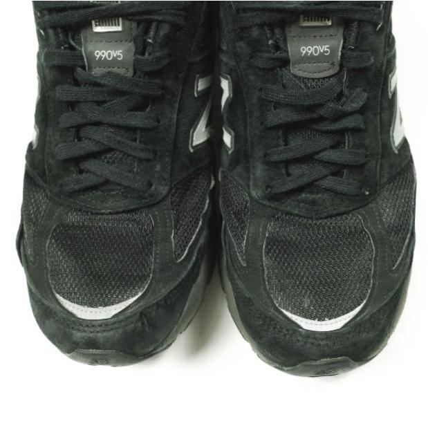 NEW BALANCE ニューバランス アメリカ製 M990BK5 US11D(29cm) BLACK/SILVER MADE IN USA 990V5 スニーカー シューズ g26640 |  | 04