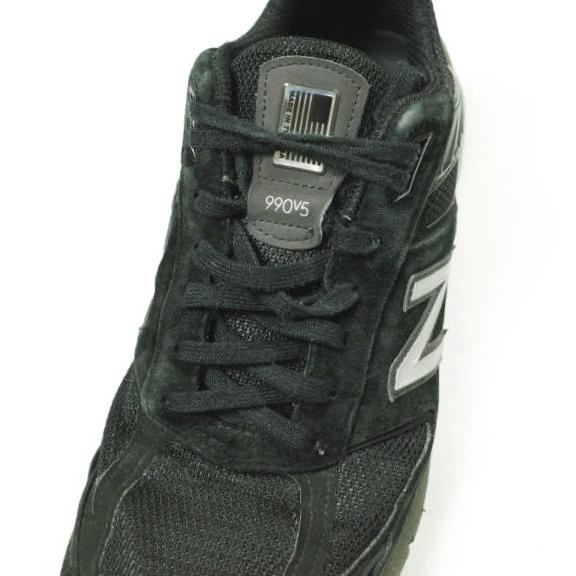 NEW BALANCE ニューバランス アメリカ製 M990BK5 US11D(29cm) BLACK/SILVER MADE IN USA 990V5 スニーカー シューズ【中古】【NEW BALANCE】 NEW BALANCE ニューバランス アメリカ製 M990BK5 US11D(29cm) BLACK