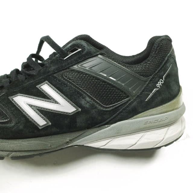 NEW BALANCE ニューバランス アメリカ製 M990BK5 US11D(29cm) BLACK/SILVER MADE IN USA 990V5 スニーカー シューズ g26640 |  | 06