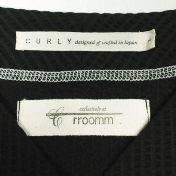 CURLY x rroomm カーリー ルーム 別注 日本製 シアサッカー ベースボールシャツ 1(S) BLACK トップス g26646 |  | 02