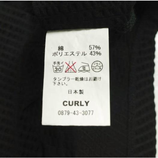 CURLY x rroomm カーリー ルーム 別注 日本製 シアサッカー ベースボールシャツ 1(S) BLACK トップス g26646 |  | 06