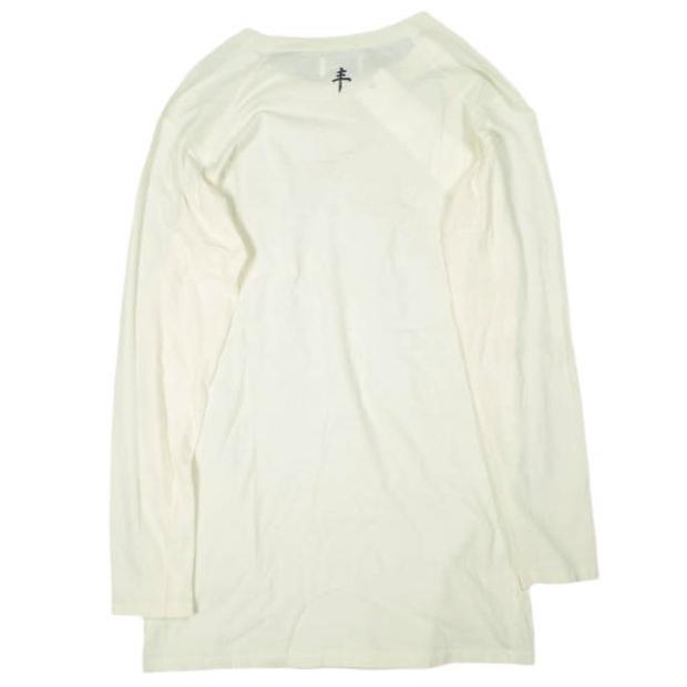 KOZABURO コウザブロウ 22AW 日本製 NEW AGE LONG SLEEVE TEE PRINT 梵盆 プリントロングスリーブTシャツ T-402-1 2 OFF WHITE Snow Peak |  | 01