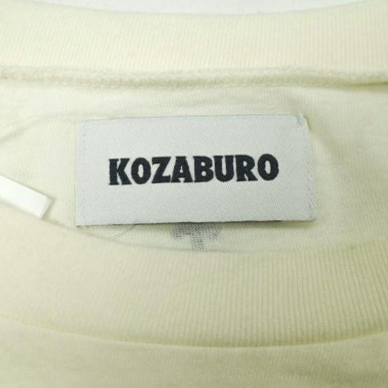 KOZABURO コウザブロウ 22AW 日本製 NEW AGE LONG SLEEVE TEE PRINT 梵盆 プリントロングスリーブTシャツ T-402-1 2 OFF WHITE Snow Peak |  | 04