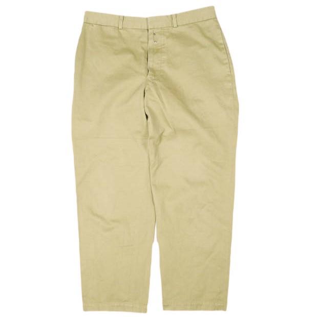 SCYE BASICS サイベーシックス 日本製 コーマチノクロステーパードトラウザーズ 5118-81501 38 BEIGE チノ パンツ ボトムス g26649 | 