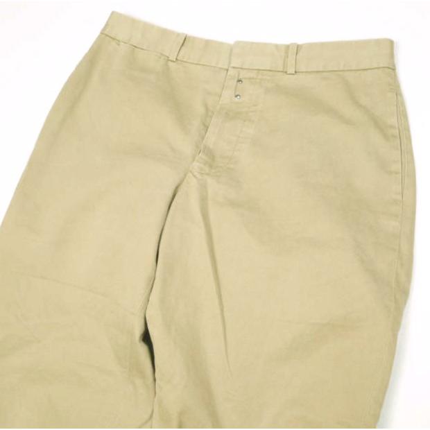 SCYE BASICS サイベーシックス 日本製 コーマチノクロステーパードトラウザーズ 5118-81501 38 BEIGE チノ パンツ ボトムス g26649 |  | 02