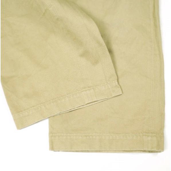 SCYE BASICS サイベーシックス 日本製 コーマチノクロステーパードトラウザーズ 5118-81501 38 BEIGE チノ パンツ ボトムス g26649 |  | 05