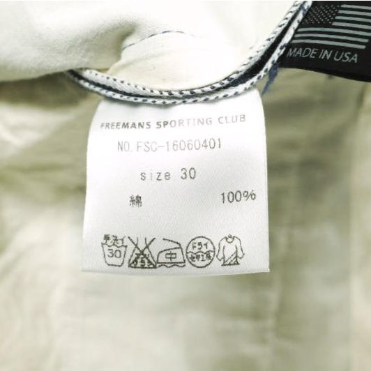 FREEMANS SPORTING CLUB フリーマンズスポーティングクラブ コットンツイル スリムパンツ FSC-16060401 30 NAVY F.S.C. チノ MADE IN USA |  | 07