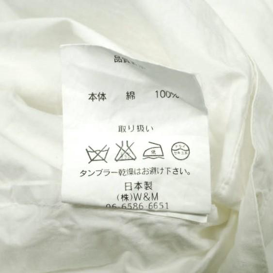 my beautiful landlet マイビューティフルランドレット 日本製 バンドカラーシャツワンピース WM-SH15120 1 WHITE 長袖 トップス g26653 |  | 08
