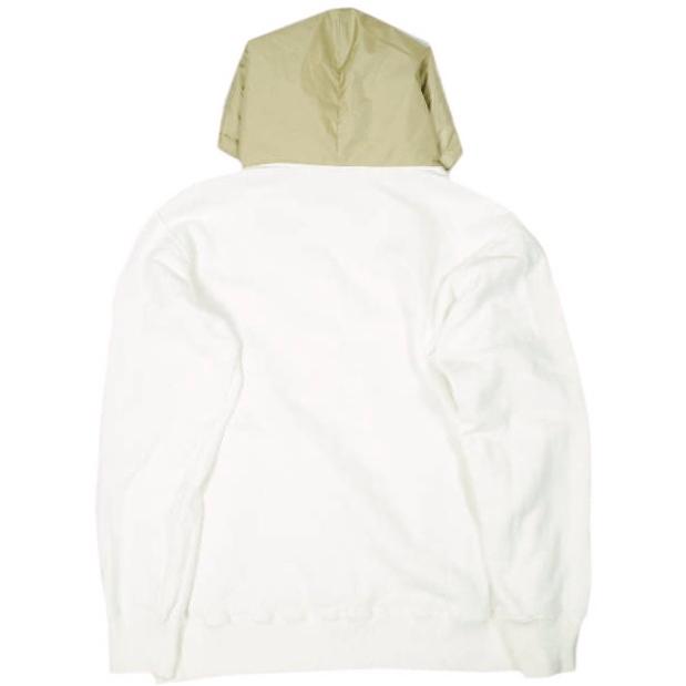 muta MARINE ムータ マリン 日本製 中綿フード切替パーカー MMJC-443065 5(M) WHITE/BEIGE 裏毛 プルオーバー ゴルフ サーフ トップス |  | 01