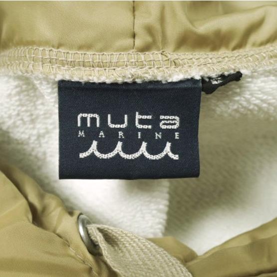 muta MARINE ムータ マリン 日本製 中綿フード切替パーカー MMJC-443065 5(M) WHITE/BEIGE 裏毛 プルオーバー ゴルフ サーフ トップス |  | 03