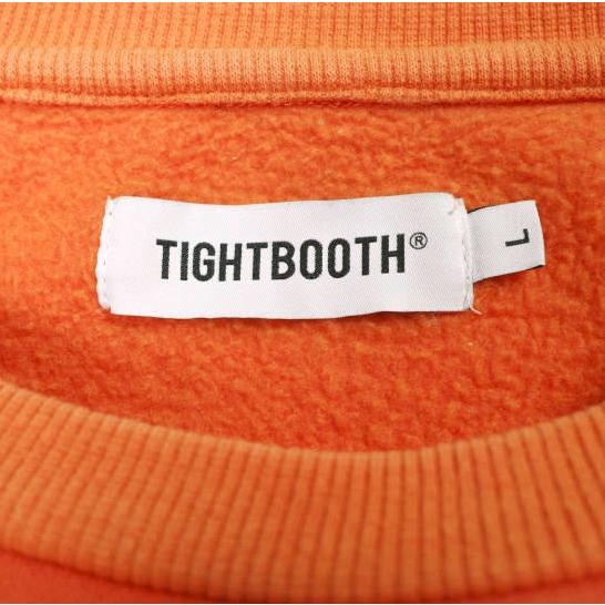 TIGHTBOOTH PRODUCTION タイトブースプロダクション 23AW REVENGE MAN CREW SWEAT リベンジマン 裏起毛 クルーネックスウェット L ORANGE |  | 03