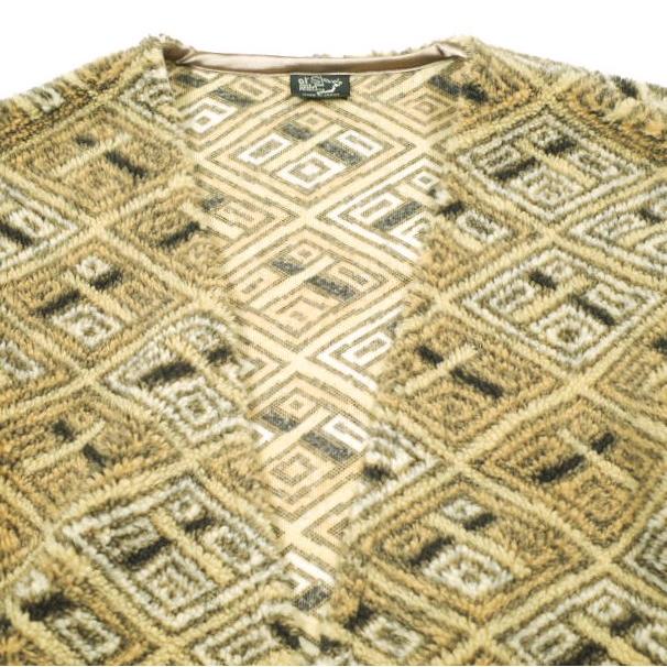 orslow x IMA:ZINE オアスロウ イマジン 24AW 別注 日本製 仲津3 KUBA FLEECE CARDIGAN クバフリースカーディガン ONE SIZE AFRICAN g26663 |  | 04