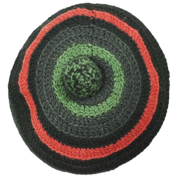 COMFORTABLE REASON コンフォータブルリーズン Stripe Tam O'Shanter Hat ニットタム ブラック/チャコール GOOFY CREATION ベレー帽 帽子 |  | 02