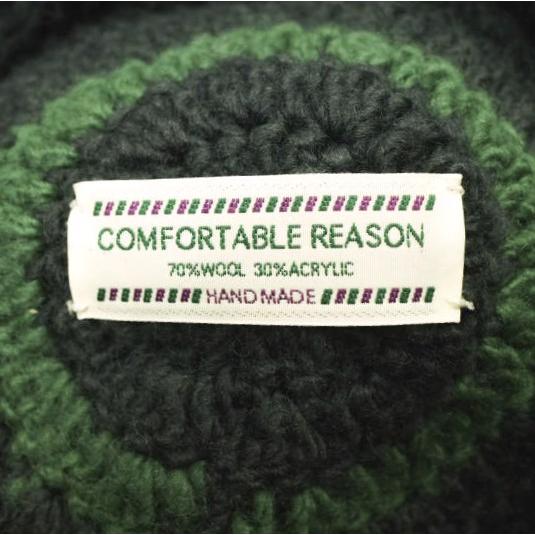 COMFORTABLE REASON コンフォータブルリーズン Stripe Tam O'Shanter Hat ニットタム ブラック/チャコール GOOFY CREATION ベレー帽 帽子 |  | 04