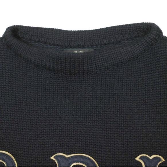 RRL ダブルアールエル Logo Applique Wool Sweater アップリケドウール 