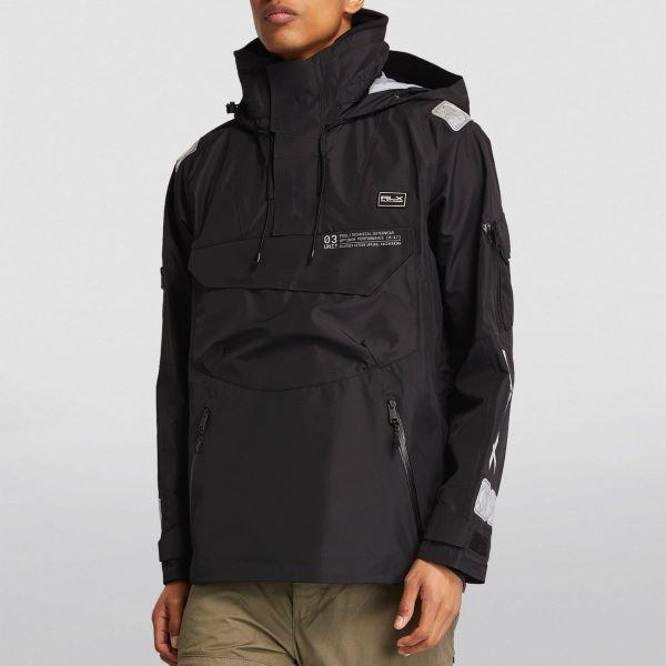 RLX Ralph Lauren ラルフローレン ウォーターリペラント パターソン プルオーバージャケット S BLACK マウンテンパーカー 定価163,900円 |  | 02