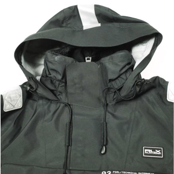 RLX Ralph Lauren ラルフローレン ウォーターリペラント パターソン プルオーバージャケット S BLACK マウンテンパーカー 定価163,900円 |  | 04