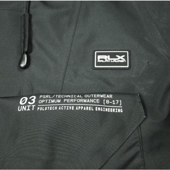 RLX Ralph Lauren ラルフローレン ウォーターリペラント パターソン プルオーバージャケット S BLACK マウンテンパーカー 定価163,900円 |  | 05