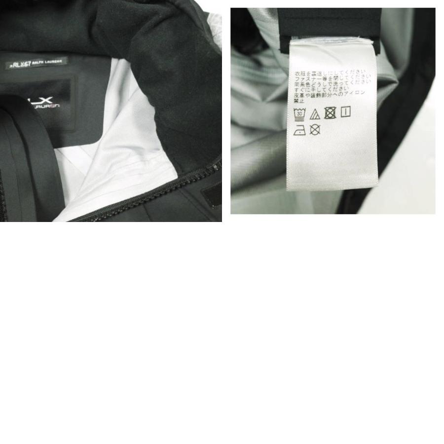 RLX Ralph Lauren ラルフローレン ウォーターリペラント パターソン プルオーバージャケット S BLACK マウンテンパーカー 定価163,900円 |  | 09