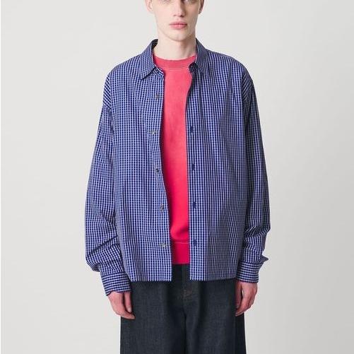 monkey time モンキータイム 26SS コットンクロップドシャツ 8311-1-000001 L NAVY 長袖 チェック ユナイテッドアローズ トップス g26677 |  | 02