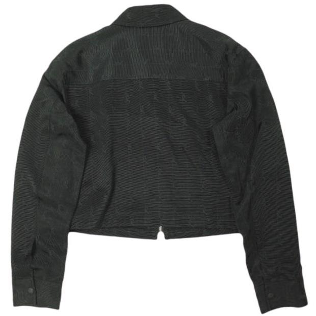 KITH NYC キス 25AW Women Corwin Script Faille Jacket ウィメンズ コーウィン スクリプト ファイユジャケット XS BLACK ジップ ブルゾン |  | 01