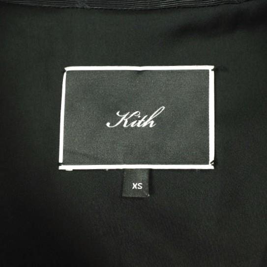 KITH NYC キス 25AW Women Corwin Script Faille Jacket ウィメンズ コーウィン スクリプト ファイユジャケット XS BLACK ジップ ブルゾン |  | 03