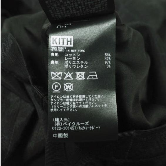 KITH NYC キス 25AW Women Corwin Script Faille Jacket ウィメンズ コーウィン スクリプト ファイユジャケット XS BLACK ジップ ブルゾン |  | 07