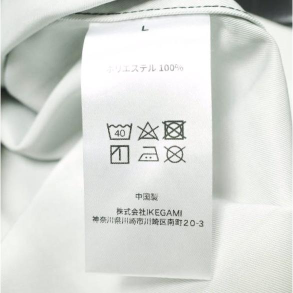 新品 LAST NEST ラストネスト 25AW Printed Flannel Shirts プリントフランネルシャツ L BLACK 長袖 チェック バックプリント g26689 |  | 09