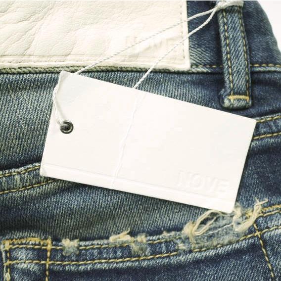 新品 NOVE ノーヴェ 日本製 Damaged Repaired Stretch Denim Pants skinny leg ダメージ＆リペア加工 スキニーデニムパンツ NPC-D024 28 |  | 03