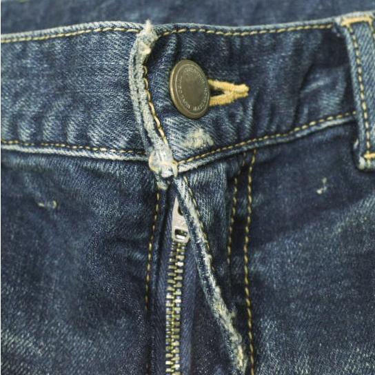 新品 NOVE ノーヴェ 日本製 Damaged Repaired Stretch Denim Pants skinny leg ダメージ＆リペア加工 スキニーデニムパンツ NPC-D024 28 |  | 05