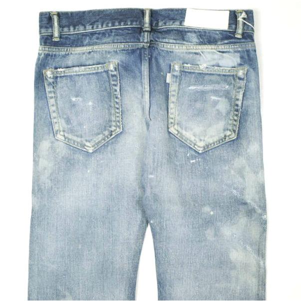 新品 NOVE ノーヴェ Damaged Repaired Stretch Denim Pants skinny leg ダメージ＆リペア加工 スキニーセルビッチデニムパンツ NRC-D028 28 |  | 06