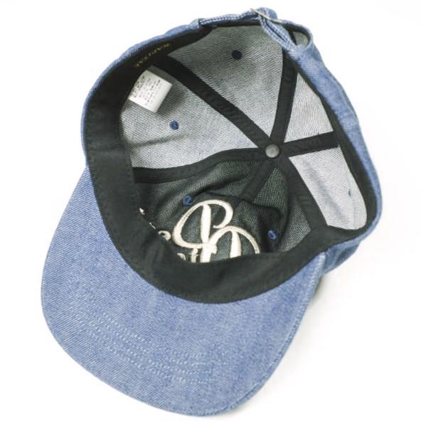 KAPITAL キャピタル 25SS 11.5ozデニムベースボールCAP(The Denim Died刺繍） K2503XH519 INDIGO 6パネル キャップ EXO ド・ギョンス着用 |  | 08