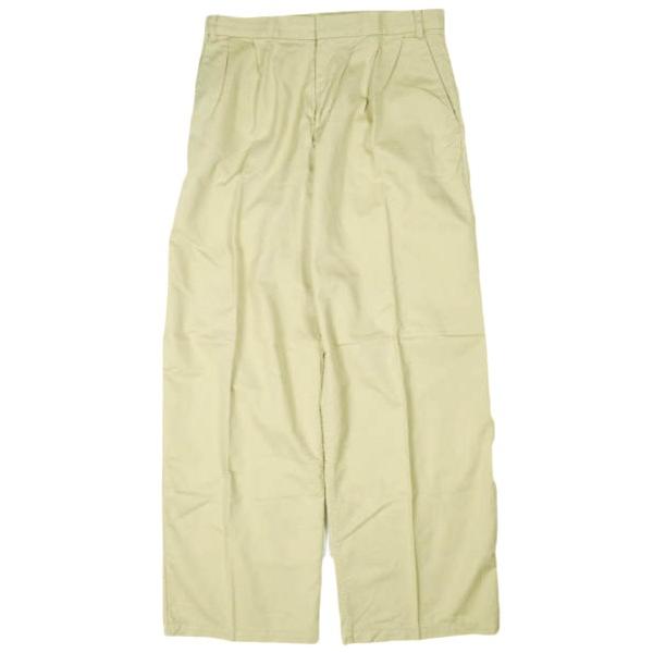 Pilgrim Surf+Supply ピルグリム サーフ+サプライ 24SS 日本製 SLOAN Chino Pants 2タックチノパンツ 37-24-0386-874 1 KHAKI BEAMS g26710 | 