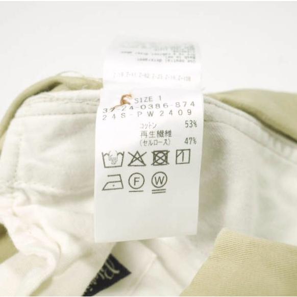 Pilgrim Surf+Supply ピルグリム サーフ+サプライ 24SS 日本製 SLOAN Chino Pants 2タックチノパンツ 37-24-0386-874 1 KHAKI BEAMS g26710 |  | 08