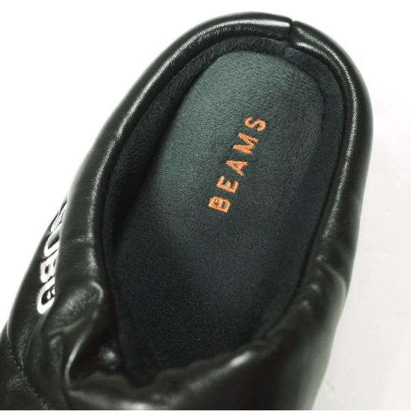 SUBU x BEAMS スブ ビームス 別注 フェイクレザー サンダル 2021 0(22cm-23.5cm) BLACK ダウン シューズ g26714 |  | 07