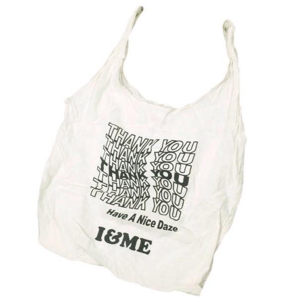 I＆ME アイアンドミー THANK YOU BAG サンキューバッグ BLACK エコバッグ トートバッグ カバン g26718 |  | 03