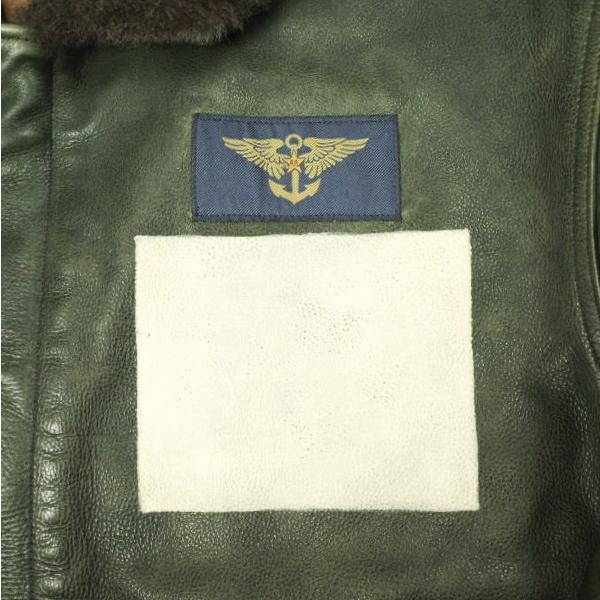 新品 RRL ダブルアールエル 26SS シアリングカラー レザージャケット MNRROTW16020194 782P05093001 S Olive Double RL N-1 デッキ |  | 07