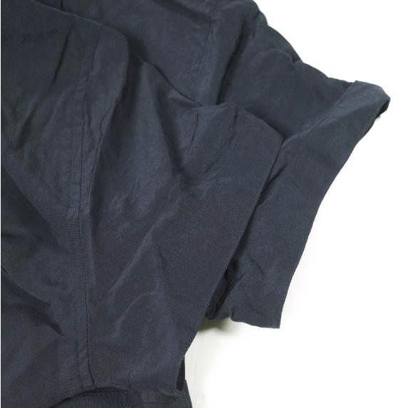 POLO RALPH LAUREN ポロ・ラルフローレン シルク クレープ プリーテッド シャツドレス 2 NAVY 半袖 ワンピース 定価86,900円 トップス |  | 05