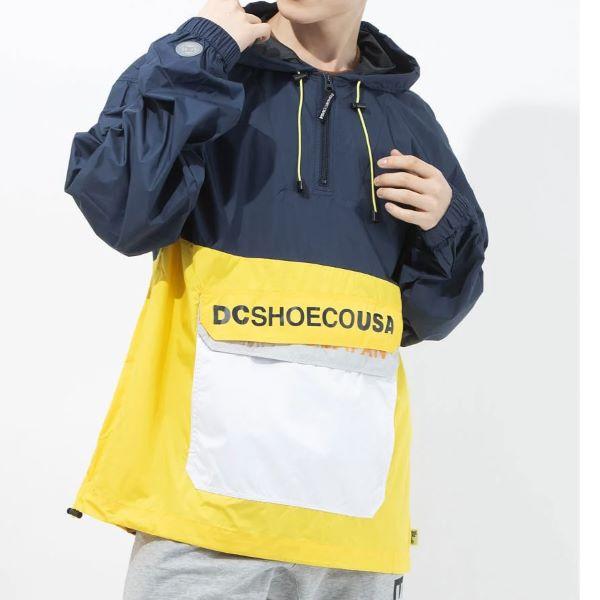SSZ x DC SHOES エスエスズィー ディーシーシューズ 19SS 別注 ANORAK アノラックパーカー M NAVY/YELLOW ナイロンジャケット BEAMS JAPAN |  | 02