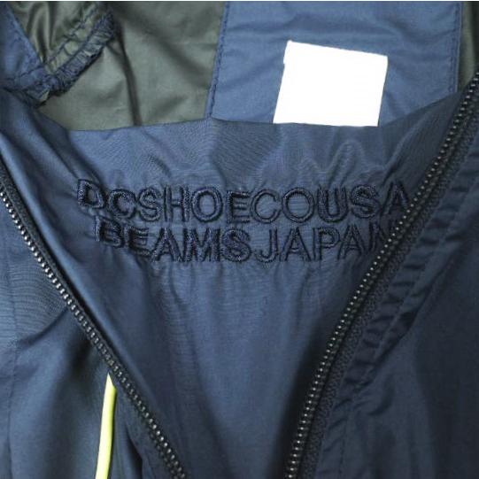 SSZ x DC SHOES エスエスズィー ディーシーシューズ 19SS 別注 ANORAK アノラックパーカー M NAVY/YELLOW ナイロンジャケット BEAMS JAPAN |  | 05