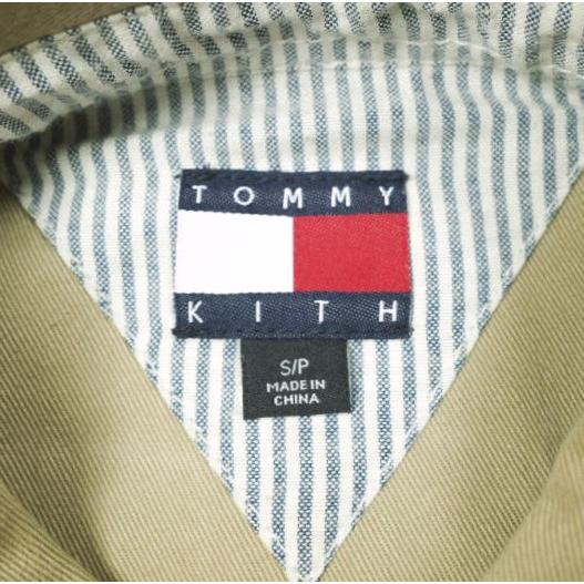 KITH NYC x TOMMY HILFIGER キスニューヨークシティ トミーヒルフィガー TWILL CREST WOVEN SHIRT ツイルクレストウーブンシャツ S BEIGE |  | 03
