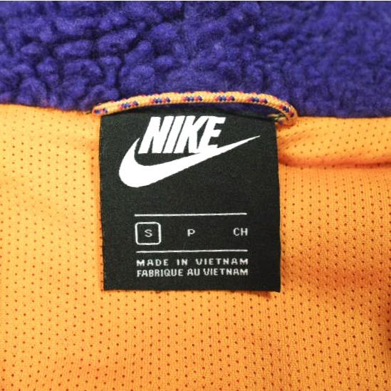NIKE ナイキ Half Zip Sherpa Parka ハーフジップシェルパパーカー BV3767-886 S ORANGE/PURPLE NSW ボア フリース ジャケット アウター |  | 03