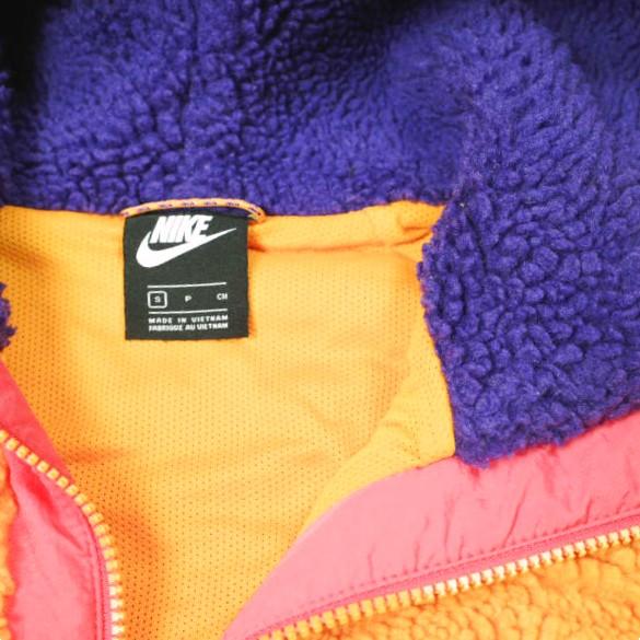 NIKE ナイキ Half Zip Sherpa Parka ハーフジップシェルパパーカー BV3767-886 S ORANGE/PURPLE NSW ボア フリース ジャケット アウター |  | 05