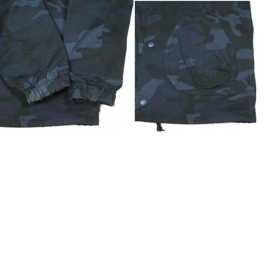 SOPHNET. ソフネット 日本製 REVERSIBLE COACH JACKET リバーシブルコーチジャケット SOPH-178009 S NAVY カモフラージュ 迷彩 アウター |  | 09